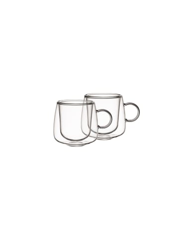 Villeroy & Boch 2er Set Espressogläser Artesano Hot & Cold in Transparent 60 ml in transparent