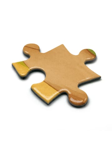 Mr. & Mrs. Panda Puzzle Hund Dackel Design mit Spruch in Weiß