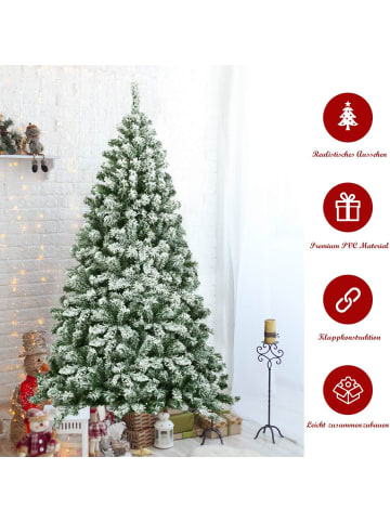 COSTWAY Künstlicher Weihnachtsbaum in Grün