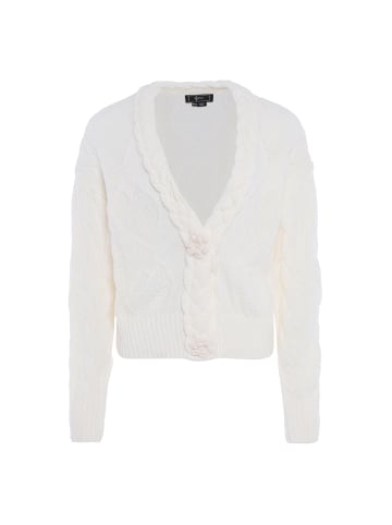 faina Damen Strickjacke in WOLLWEISS