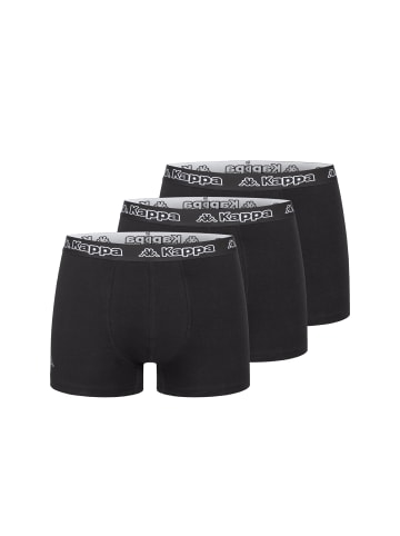 Kappa Kappa 3er Set Boxershorts in Schwarz