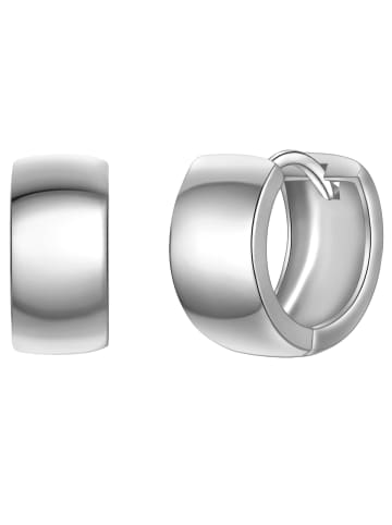 Yokoamii Creolen aus Metall-Legierung in silber