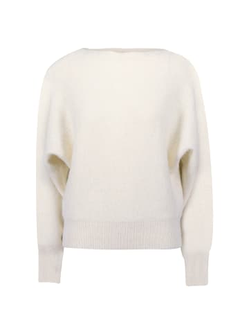 Zero  Strickpullover mit U-Boot Ausschnitt in Eggnog