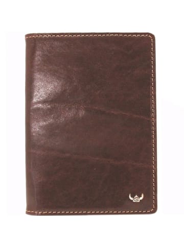 Golden Head Colorado RFID Protect Reisepassetui Leder 10 cm in tabacco