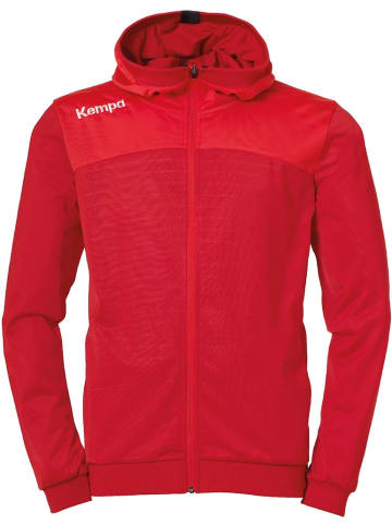 Kempa Trainingsjacke "Emotion 2.0 Kapuzenjacke" in Rot