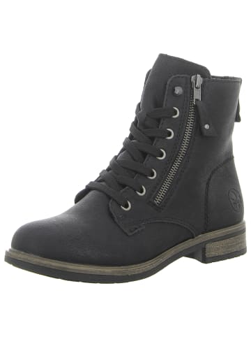 rieker Schnürstiefelette in schwarz