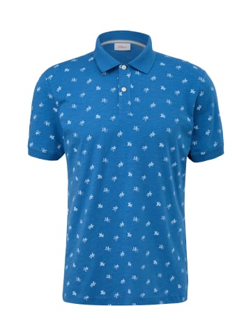 s.Oliver Polo-Shirt in 54A1_blau