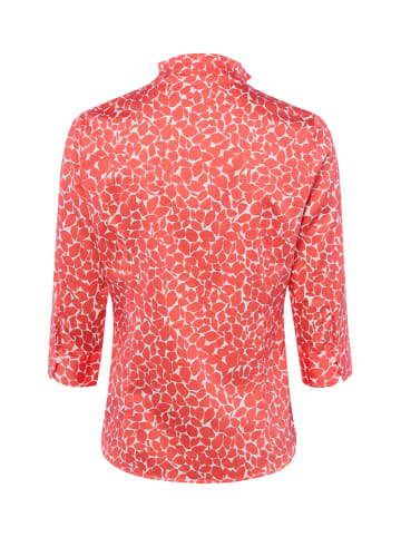 Franco Callegari Bluse in koralle weiß - 0072