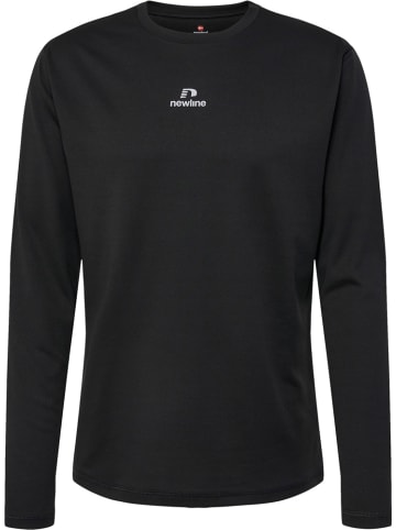 Newline T-Shirt "Nwlbeat Poly Ls Tee" in Schwarz