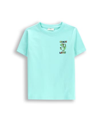 Coccodrillo T-Shirt mit kurzen Ärmeln in in Minzfarbe