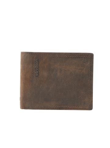 Strellson Billfold 'Turnpike  in Dunkelbraun 12,5 x 9,5 x 2 cm'