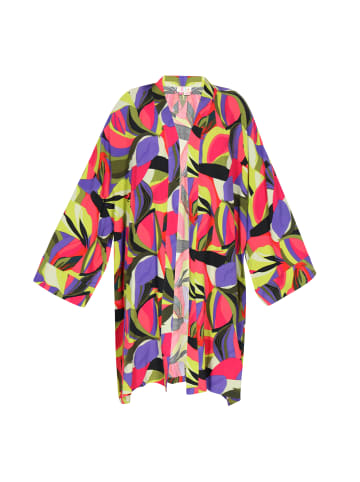 IZIA Women Kimono in violet multicolor