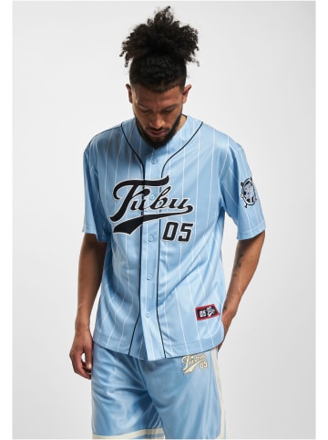 FUBU T-Shirt in lightblue/black