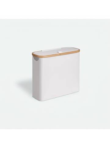 relaxdays Toilettenpapier Aufbewahrung in Weiß - (B)43 x (H)38 x (T)17 cm
