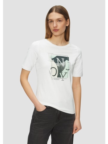 s.Oliver T-Shirt in 02D1_ecru