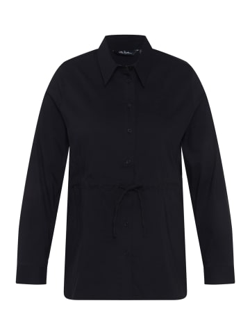 Ulla Popken Hemdbluse in schwarz