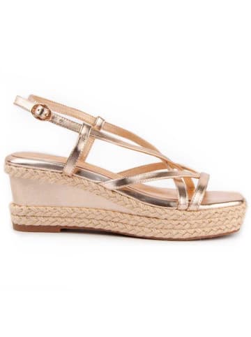 Montevita Sandalen Keilsandalen Salia5 Gold in Golden