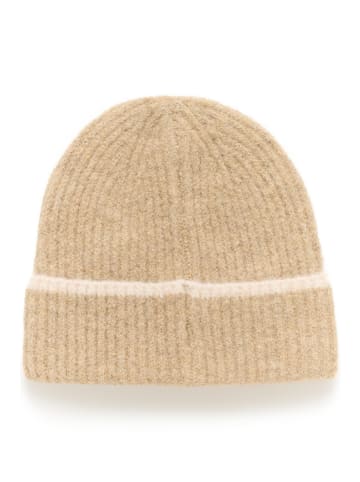 Kaffe Kapuze KAsuli in SandMelange/Chalk Stripe
