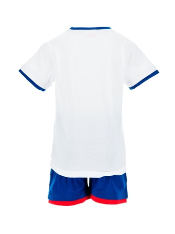 Spiderman Disney Spider-Man Jungen Set, T-Shirt und Shorts in weiß