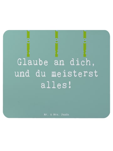 Mr. & Mrs. Panda Maus-Pad Spruch Stolpersteine im Alltag meister... in Meeresbrise