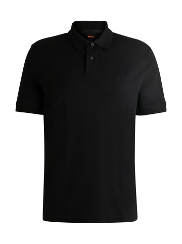 BOSS Polo Jersey Pe.Interlock in Black