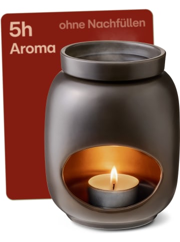 Praknu Duftlampe Keramik 100ml – Teelicht Aromalampe für Öle & Duftwachs