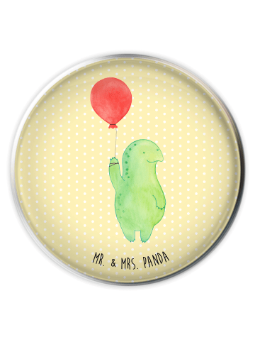 Mr. & Mrs. Panda Waschbecken Stöpsel Schildkröte Luftballon ohne... in Gelb Pastell