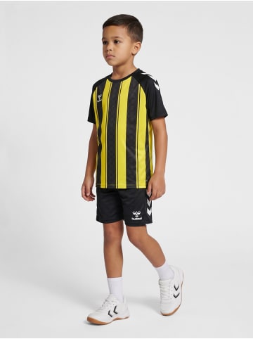 Hummel T-Shirt Raglanärmel Hmlmatch Kinder in BLAZING YELLOW/BLACK