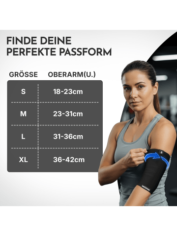 Neolymp Bandage "BE210" M in Schwarz