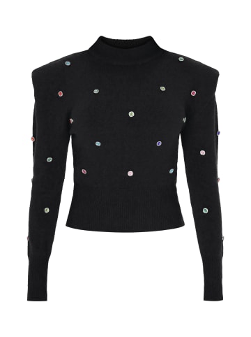 faina Damen Pullover in Schwarz