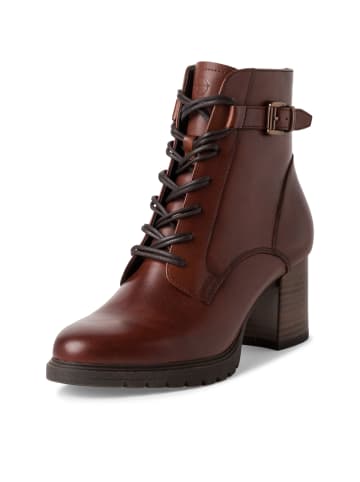 Tamaris Schnürstiefel in dunkelbraun