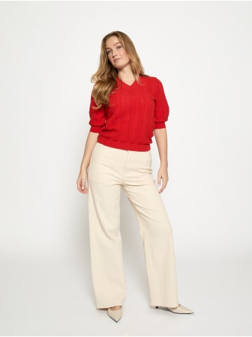 Peppercorn Pullover in Aura Orange