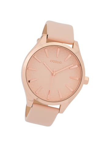 Oozoo Analog-Armbanduhr Oozoo Timepieces rosa groß (ca. 42mm)