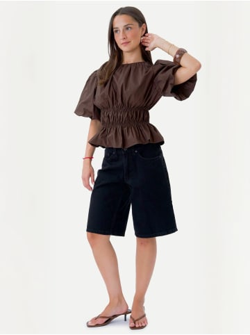 TeeShoppen Top Valentina in BROWN