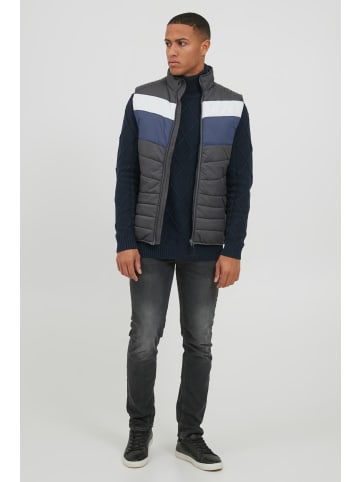 BLEND Steppweste BHKristian 20713534 ME Steppweste im Colorblock-Design in dunkelgrau