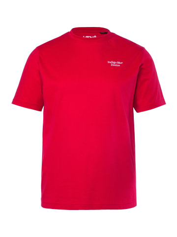 Men Plus Kurzarm T-Shirt in samtrot