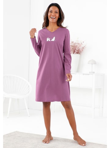 WITT WEIDEN Sleepshirts in ozean + violett