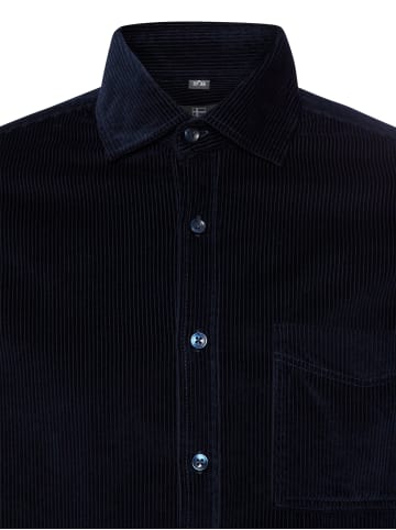 Nils Sundström Cordhemd in marine