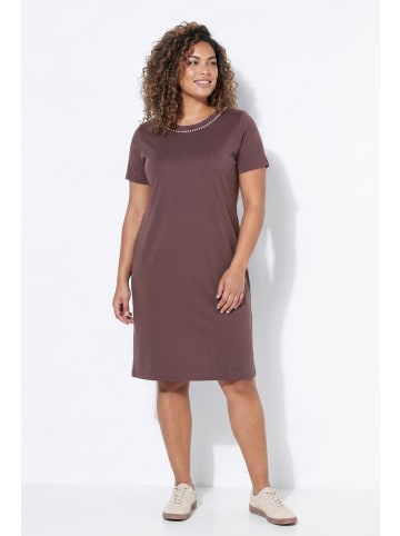 MIAMODA Jerseykleid in haselnussbraun