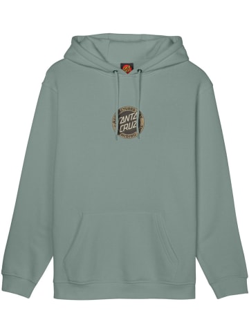 Santa Cruz Hoodie "Carved MFG Front Hood" in Braun