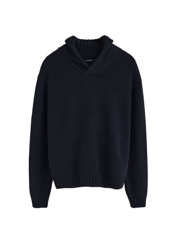 Polo Club Pullover MAN DUOMO LONG SLEEVE RELAXED FIT in Navy Blau