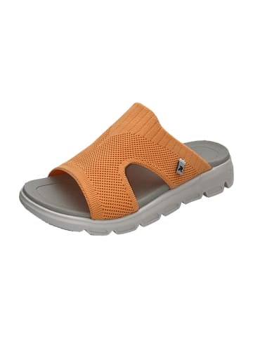 rieker Pool Slides in Orange