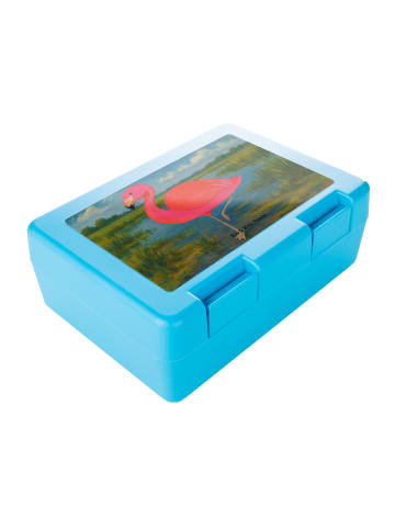 Mr. & Mrs. Panda Lunchbox Flamingo Classic Design ohne Spruch in Weiß
