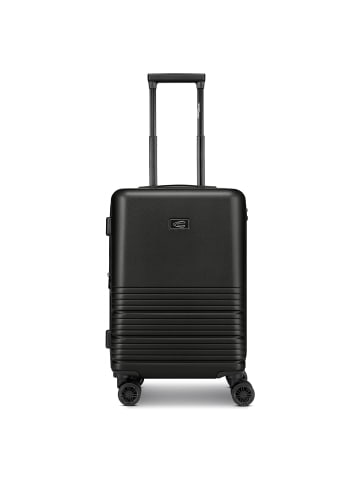 Camel Active Hanoi 4 Rollen Kabinentrolley S 55 cm mit Dehnfalte in black