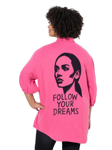 Angel of Style Bluse in hibiskuspink