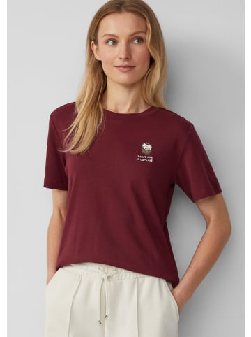 s.Oliver T-Shirt in 39D0_bordeaux