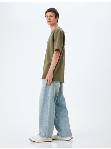 KOTON TSHIRT SS in Khaki