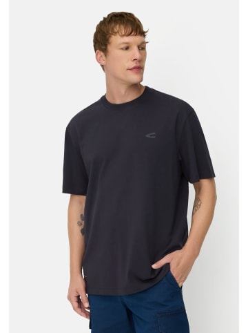 Camel Active Oversized T-Shirt aus Organic Cotton in Navyblau