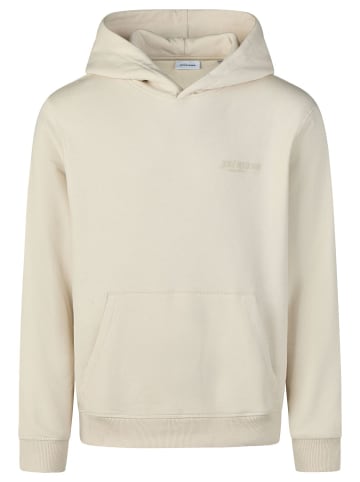 Jack & Jones Pullover JWHINTERLUDE SWEAT HOOD SMU in Beige