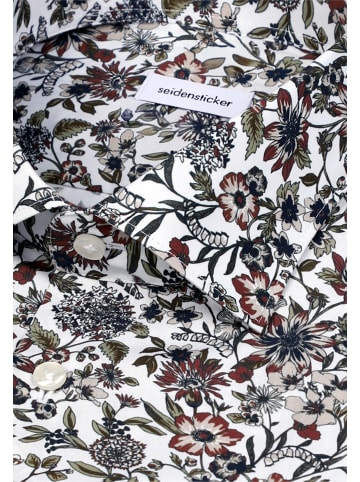 Seidensticker Business Hemd Shaped in Grün